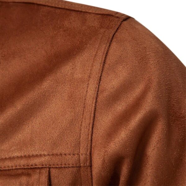 Men's Luxury Slim Fit Suede Leather Jacket