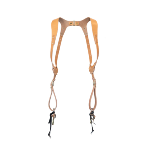 Pro Package Professional Tan Leather Camera Harness